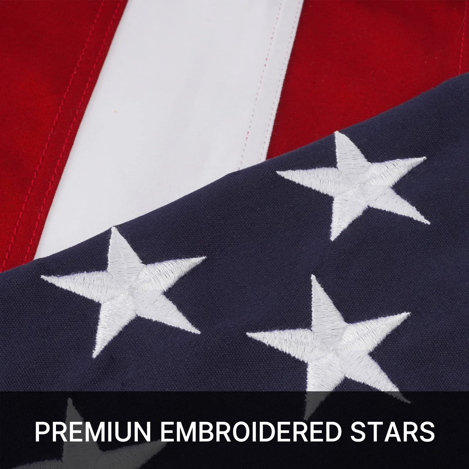 Amazon.co.jp: AZCOVER アメリカ国旗 12x18インチ 米国綿旗 屋内 米国